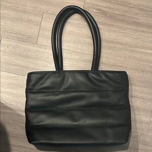 Target Black Padded Tote Bag